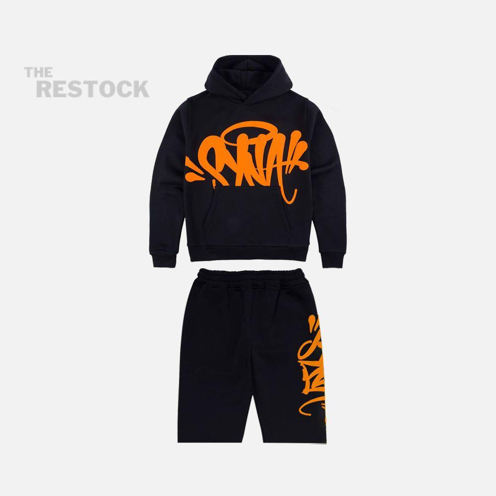 Syna World Team Hoodie + Short Set - Black / Orange