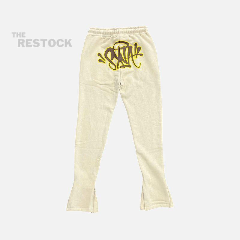 Syna World Logo Tracksuit - Beige / Brown