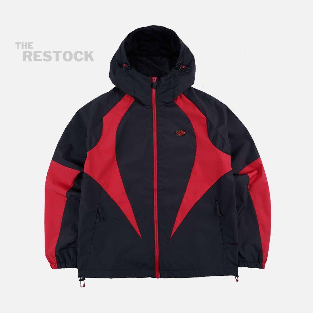 Syna World Vortex Woven Jacket - Black / Red