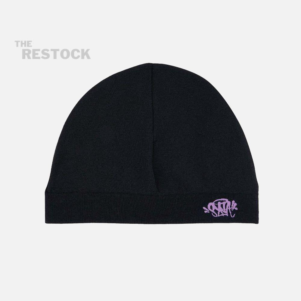 Syna World Logo Skull Hat - Black / Lilac