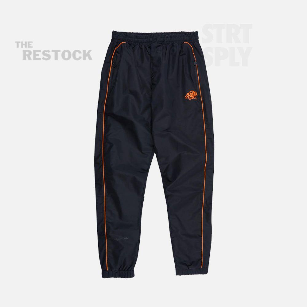 Syna World Logo Shell Tracksuit - Black / Orange