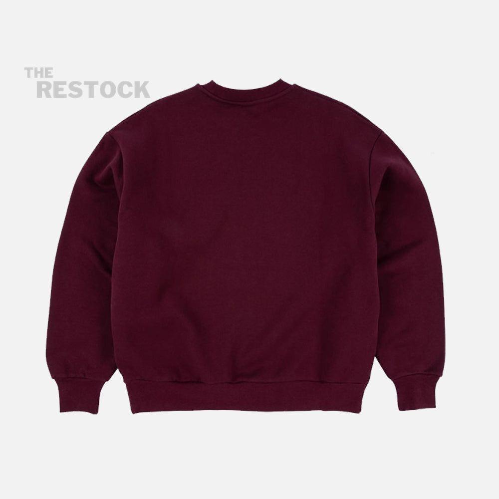 Syna World College Crew Sweater - Burgundy