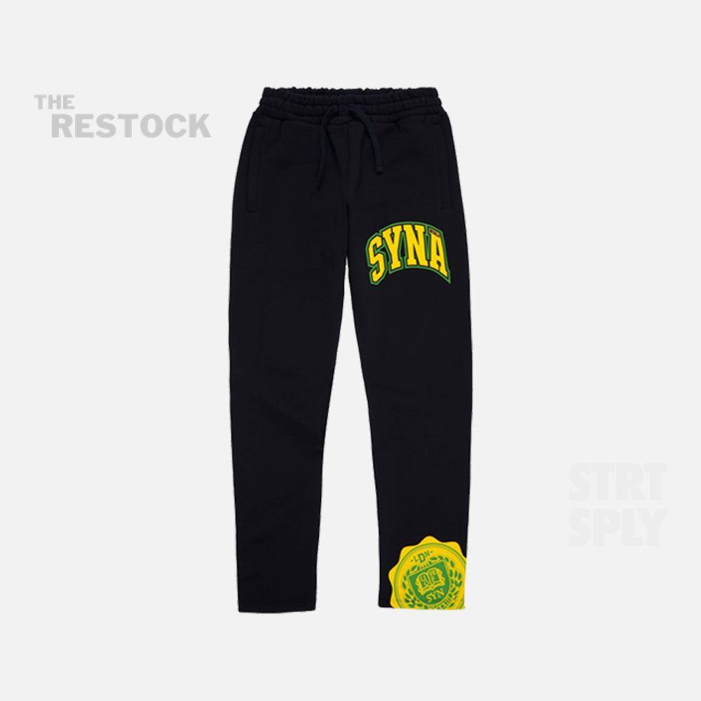 Syna World College Logo Tracksuit - Black / Yellow