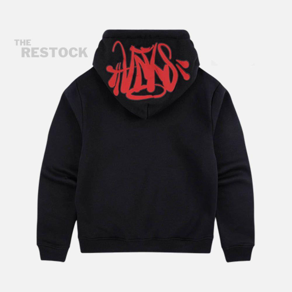 Syna World OG Rope Hoodie - Black / Red