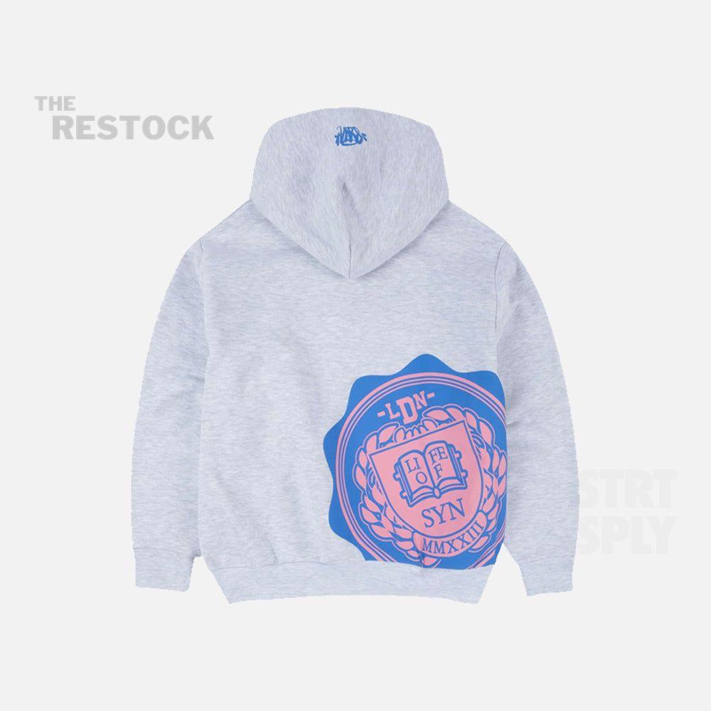 Syna World College Logo Tracksuit - Grey / Pink