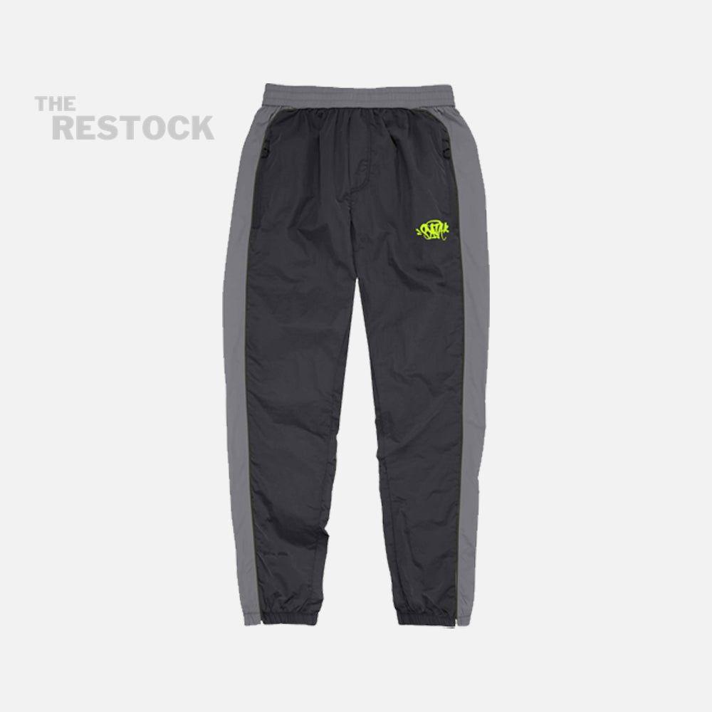 Syna World Logo Shell Tracksuit - Black / Grey / Volt