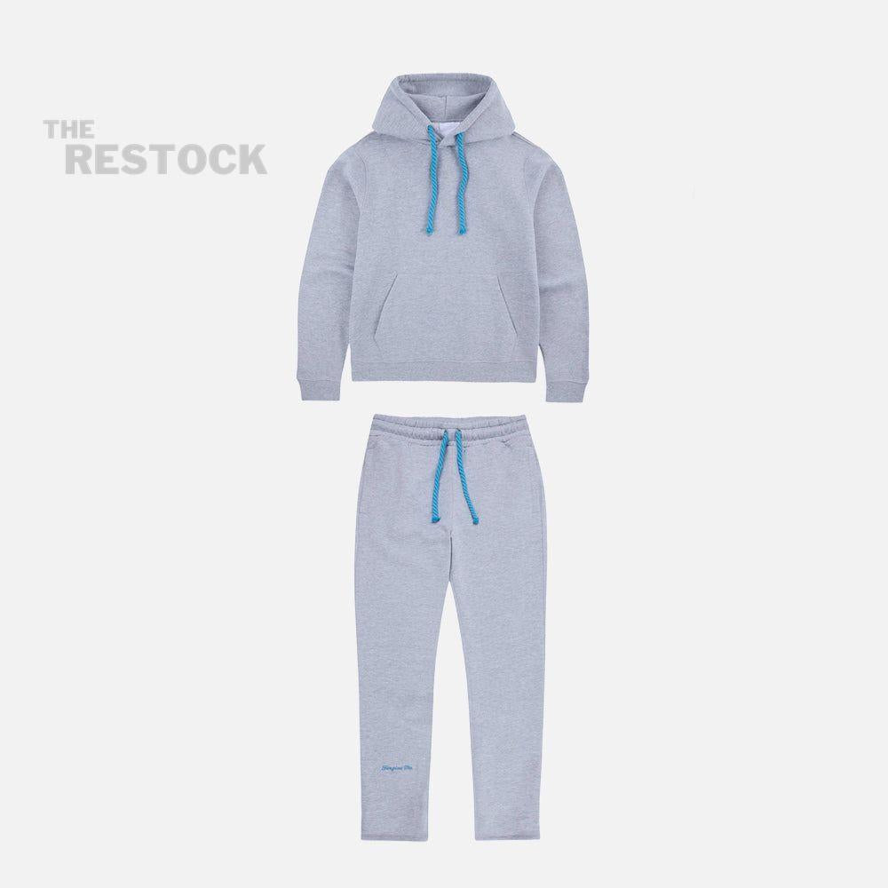 Syna World Logo Tracksuit - Grey / Blue