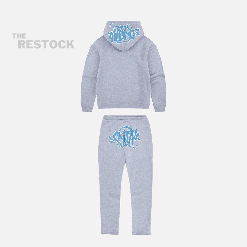 Syna World Logo Tracksuit - Grey / Blue