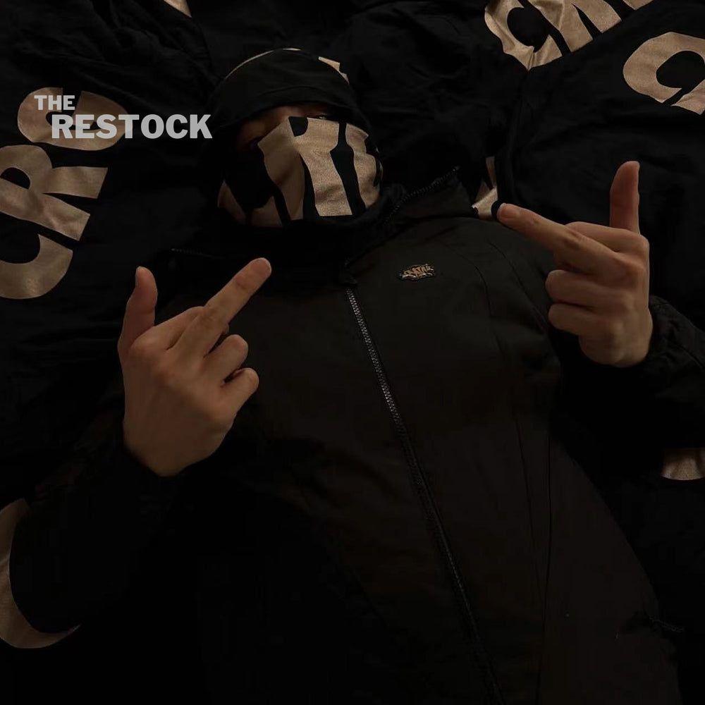 Syna World Vortex Woven Jacket - Black / Rose Gold