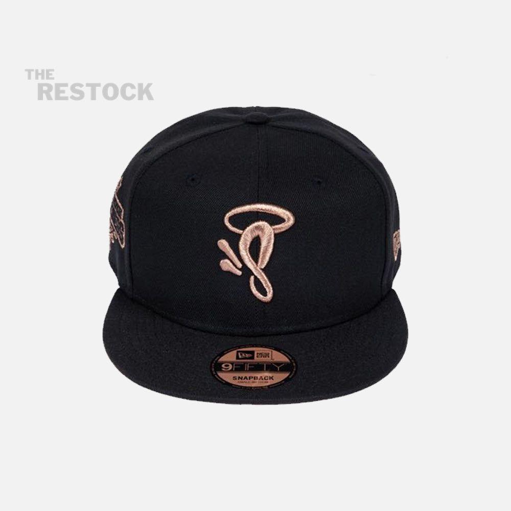 Syna World x New Era 9Fifty Snapback Cap - Black / Rose Gold