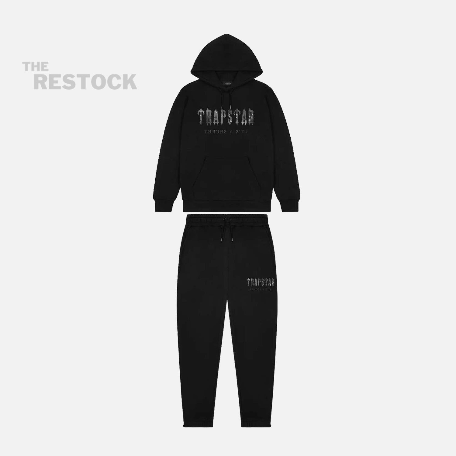 Trapstar Decoded Hooded Tracksuit - Blackout Camo Edition