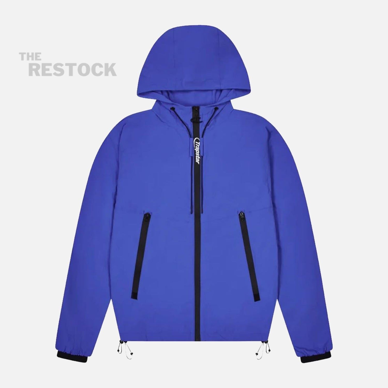 Trapstar Hyperdrive Embossed Windbreaker - Dazzling Blue