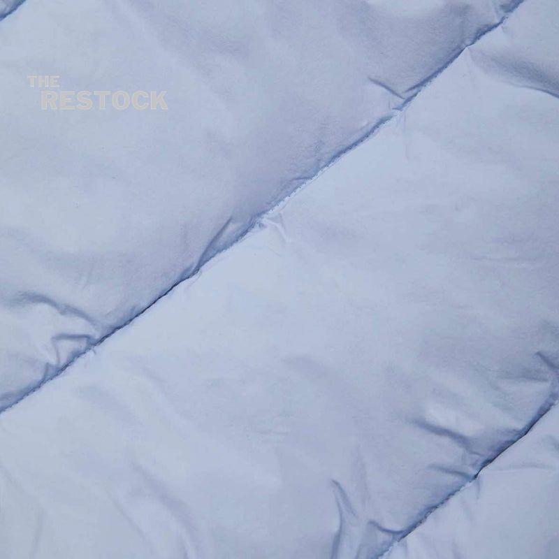 Trapstar Irongate Arch Piping Hooded Puffer Jacket - Ice Blue