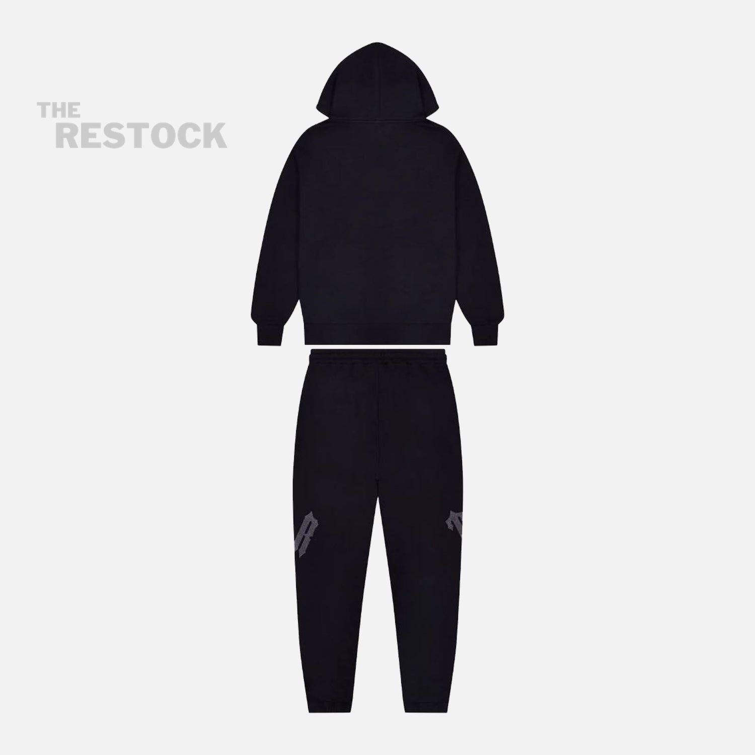 Trapstar Irongate Arch Chenille 2.0 Hooded Tracksuit - Black / Ice Blue