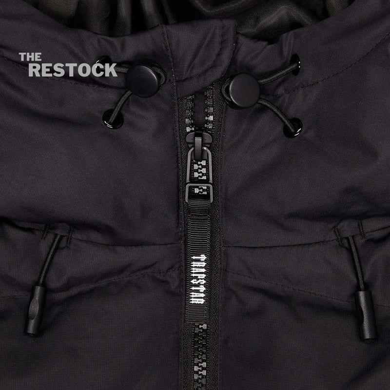 Trapstar Irongate Hooded Puffer Jacket - Black