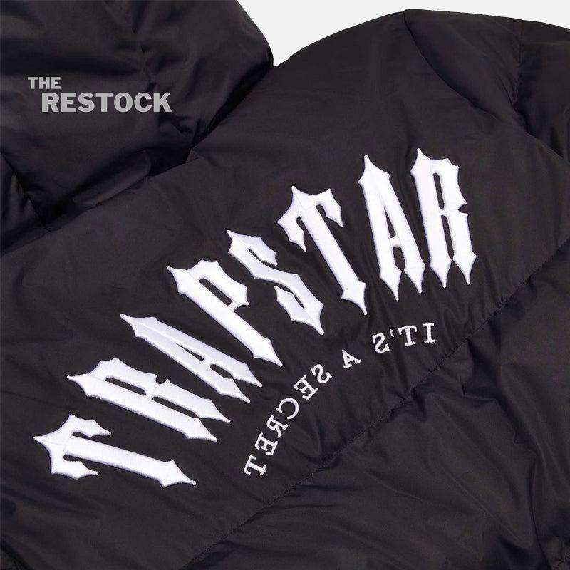 Trapstar Irongate Hooded Puffer Jacket - Black