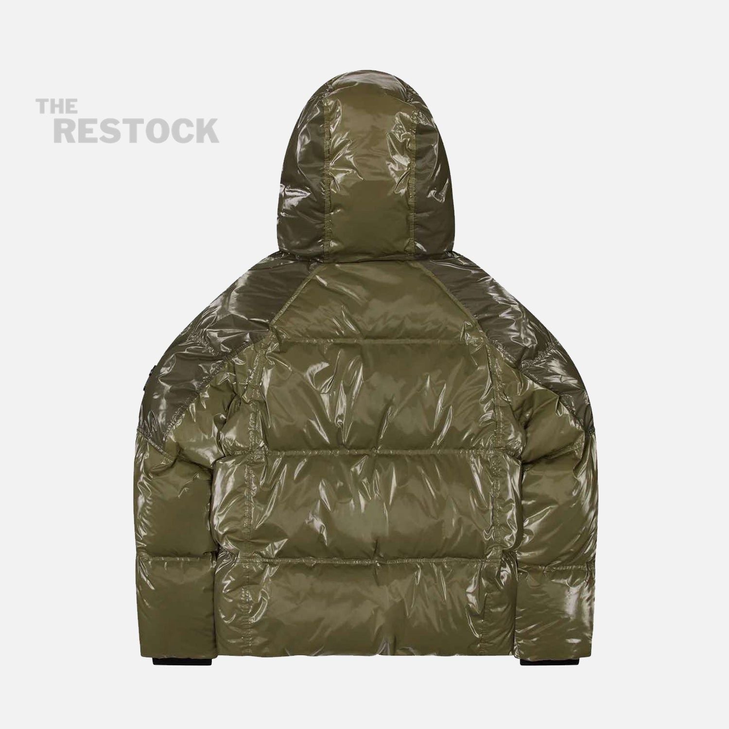 Trapstar Irongate T 2-Tone Puffer Jacket - Olive