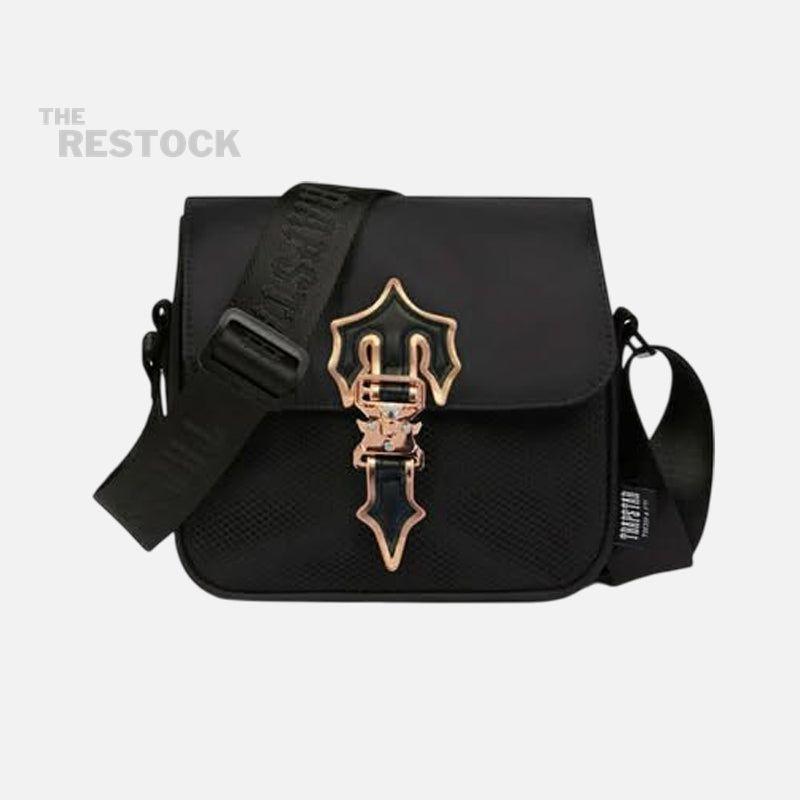 Trapstar x Central Cee Irongate T Messenger Bag 1.0 - Black / Rose Gold