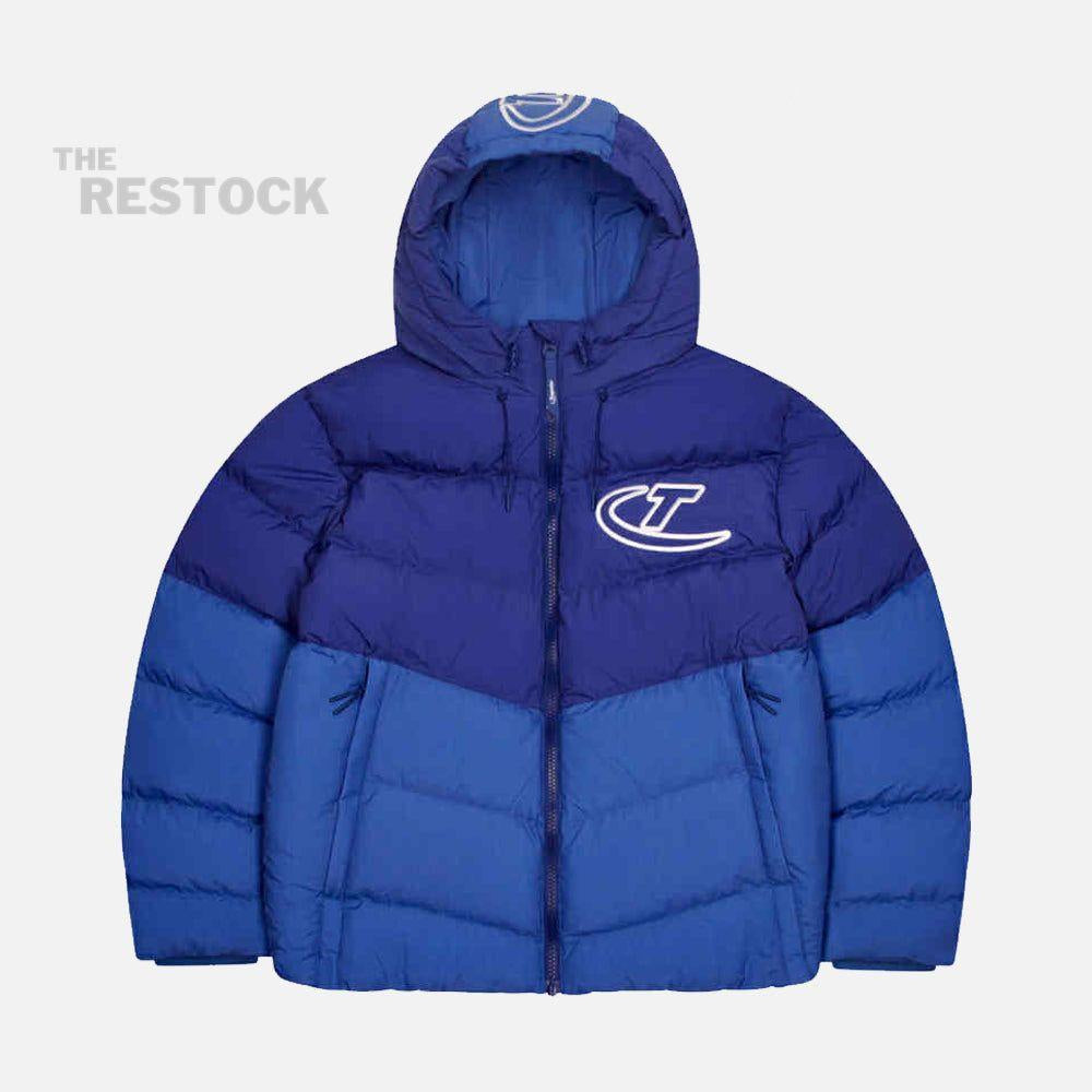 Trapstar Hyperdrive Hooded Puffer - Blue