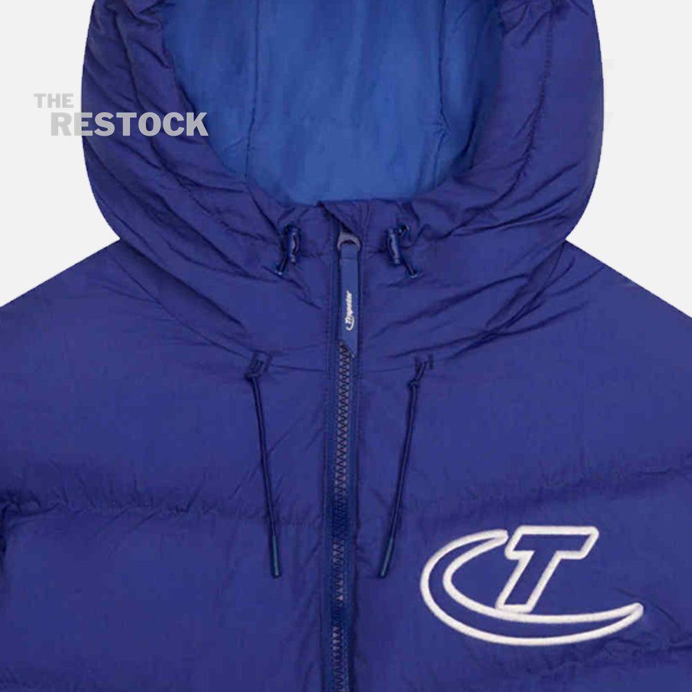 Trapstar Hyperdrive Hooded Puffer - Blue