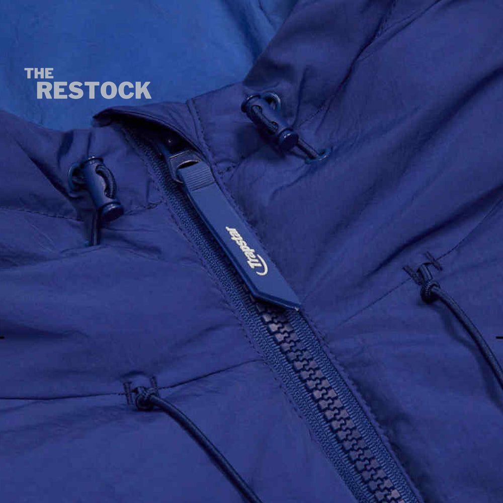 Trapstar Hyperdrive Hooded Puffer - Blue