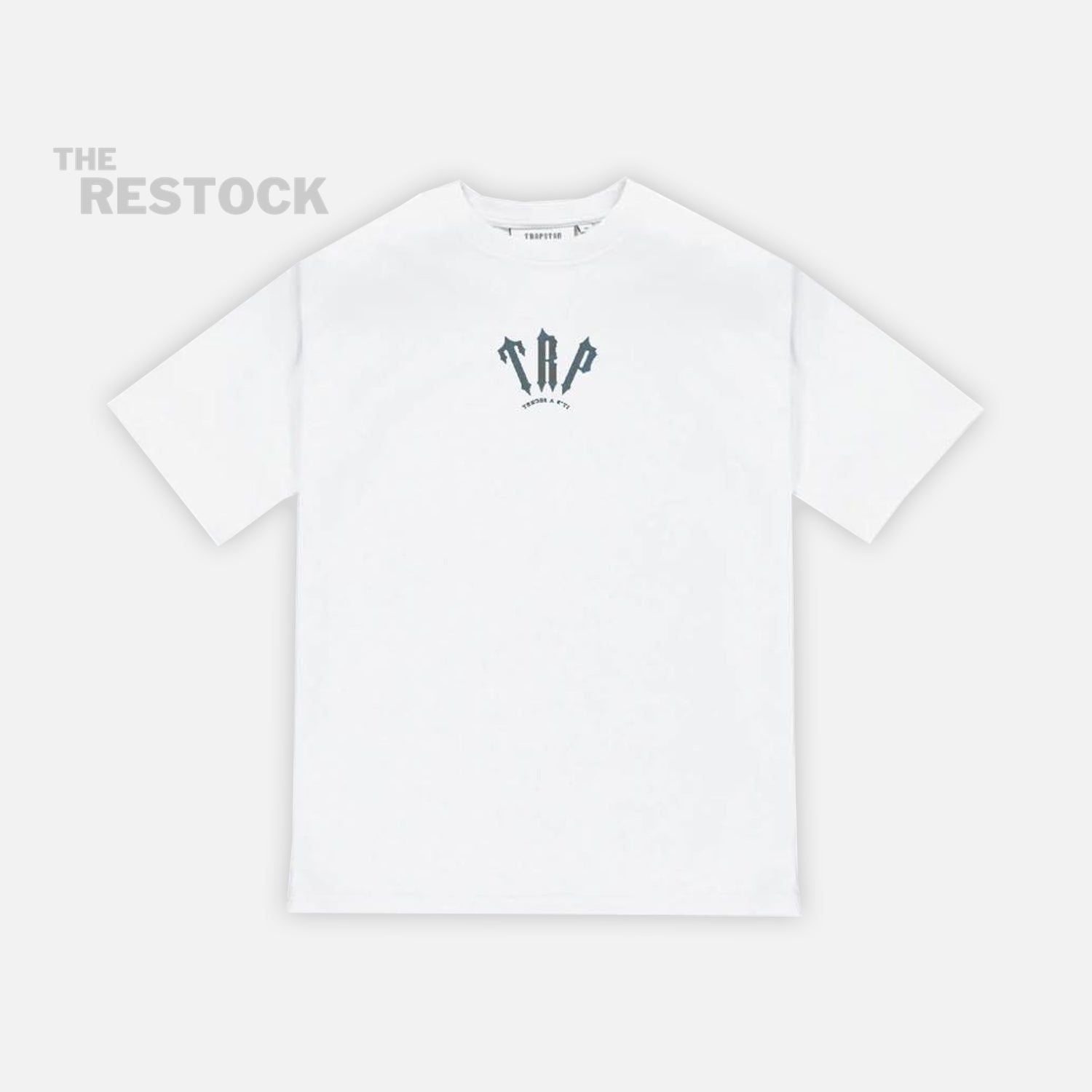 Trapstar Friends & Family TRP T-Shirt - White / Grey