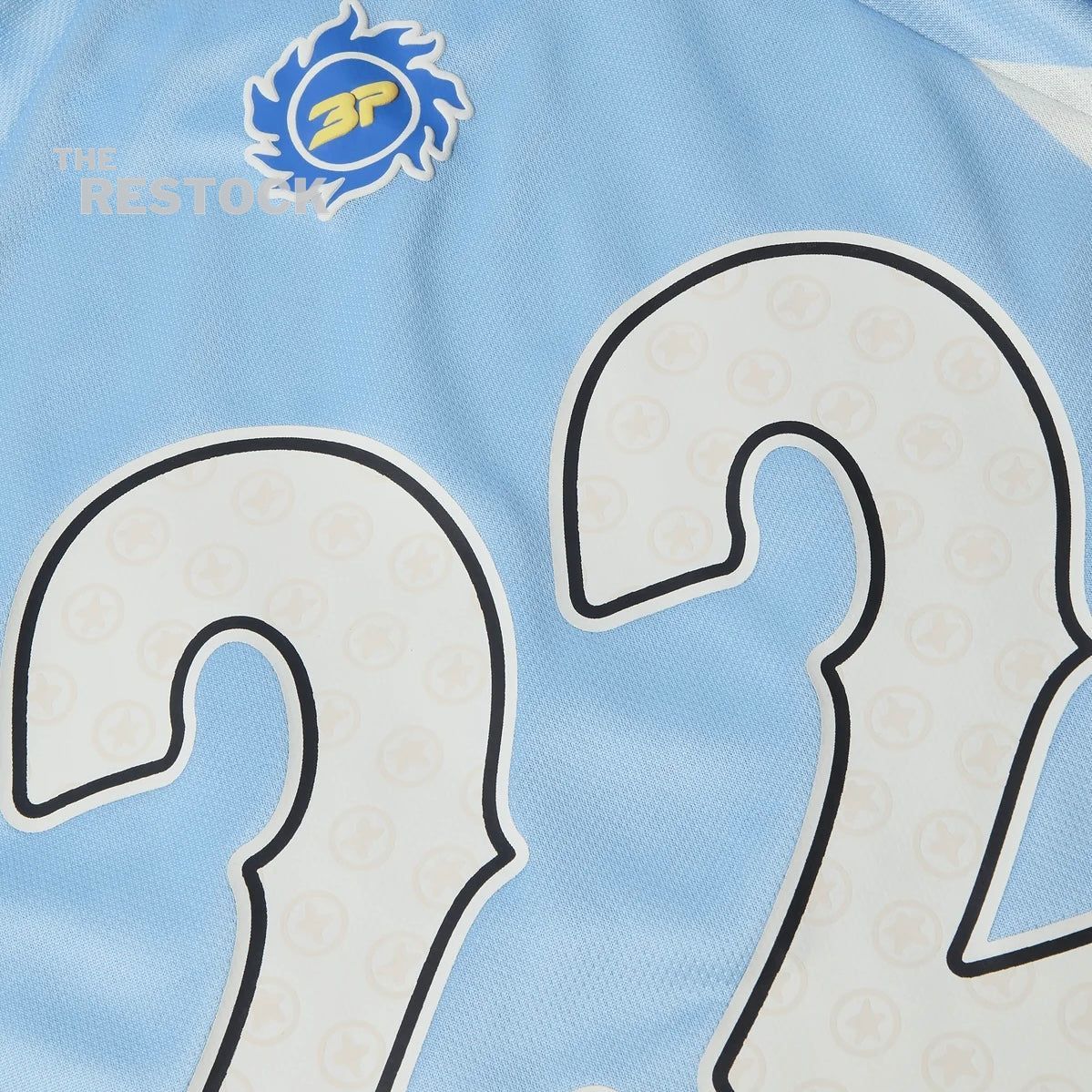 Broken Planet Market Football Jersey - Light Blue