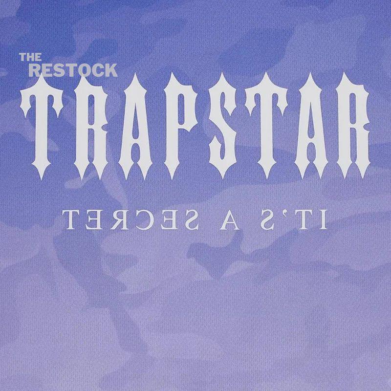 Trapstar Irongate Monogram Football Jersey - Blue Camo