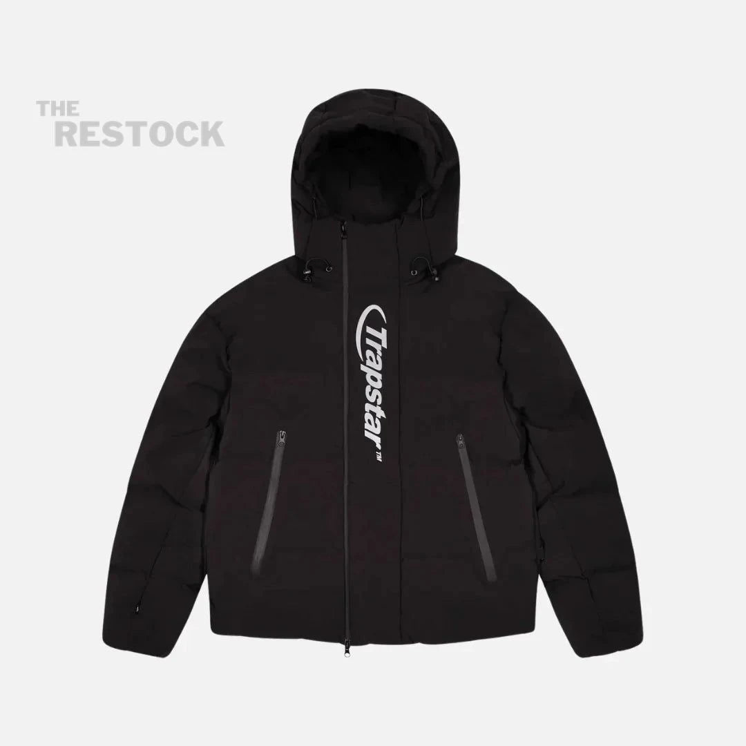 Trapstar Hyperdrive Technical Puffer Jacket - Black / Reflective