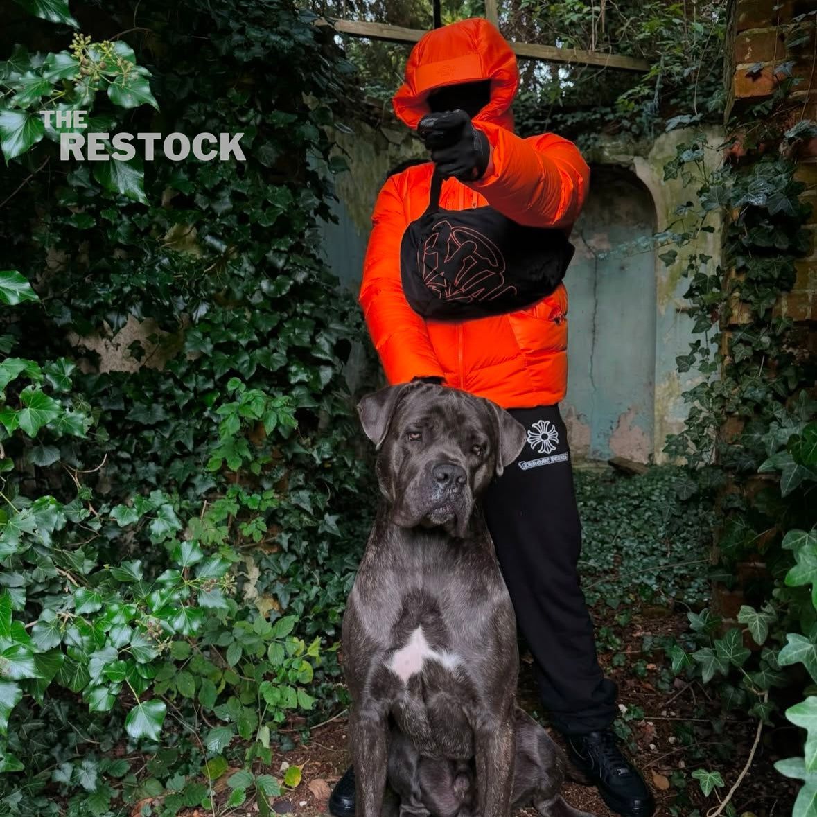 Syna World Wave Puffer Jacket - Orange