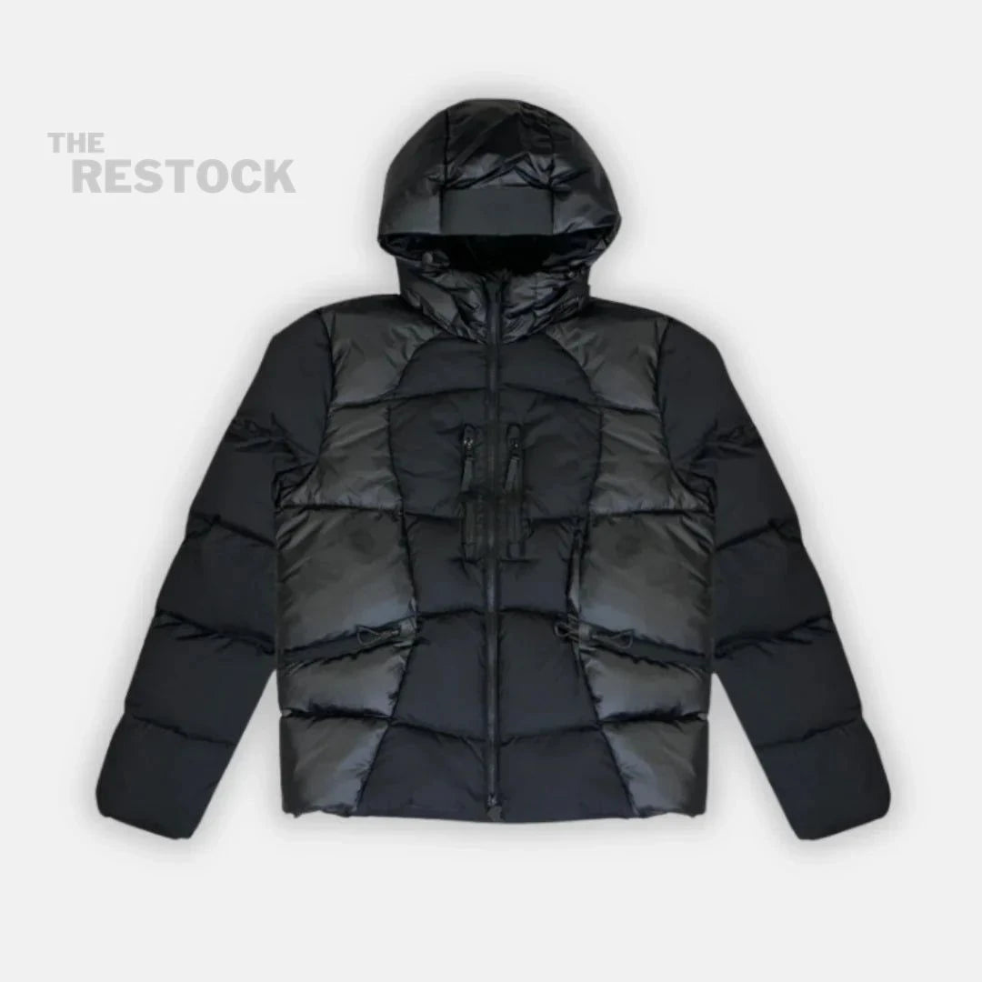 Syna World Wave Puffer Jacket - Black