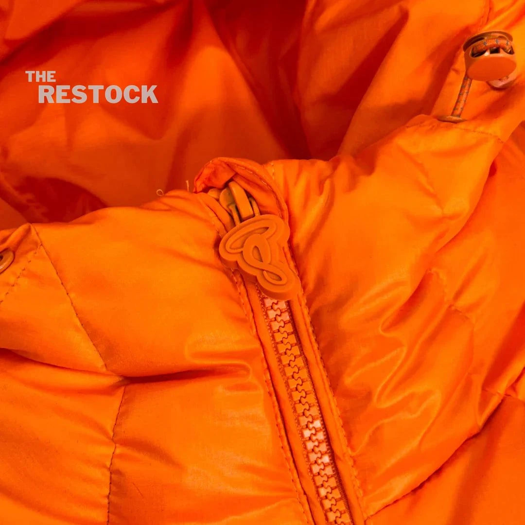 Syna World Wave Puffer Jacket - Orange
