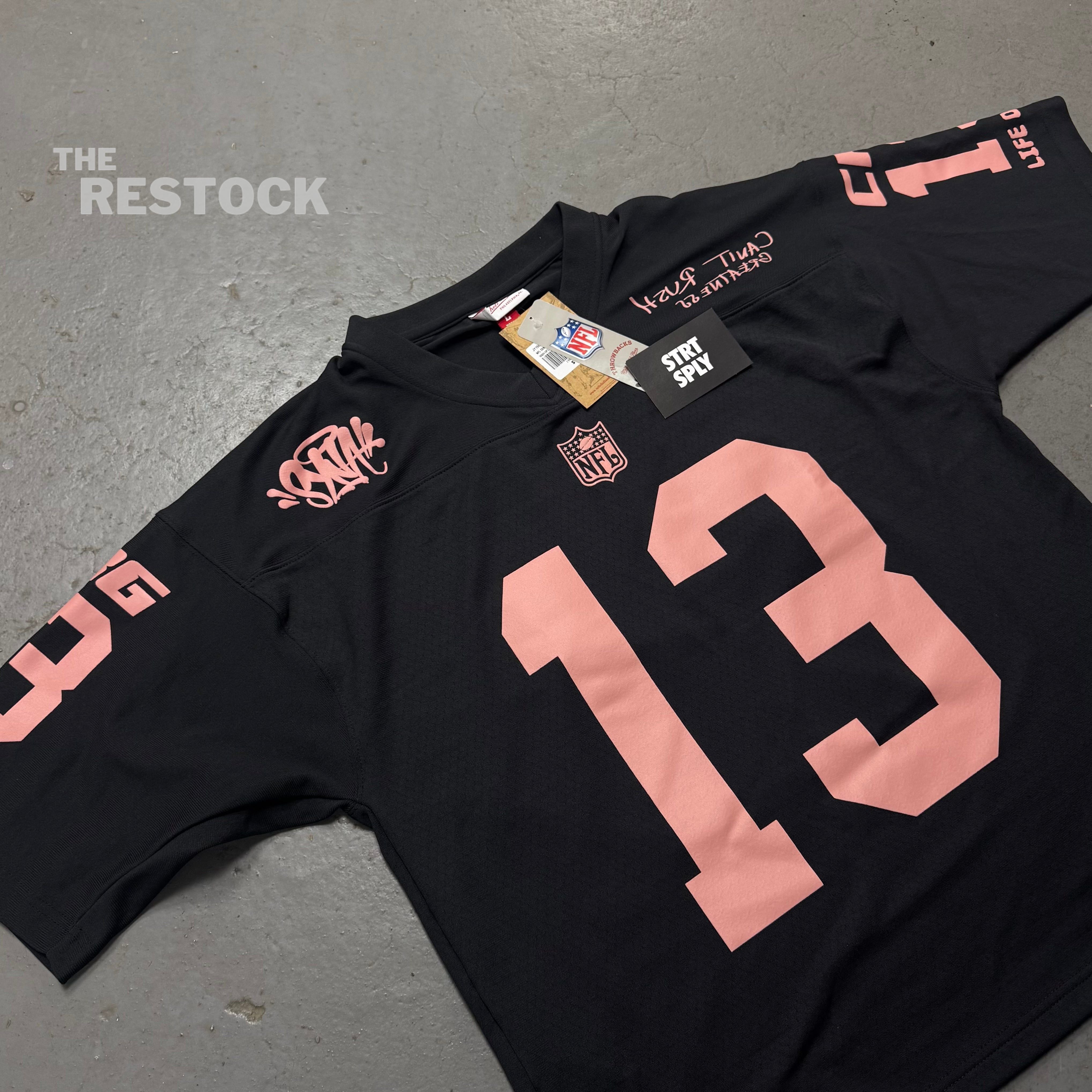 Syna World x NFL x Mitchell & Ness CRG Jersey - Black