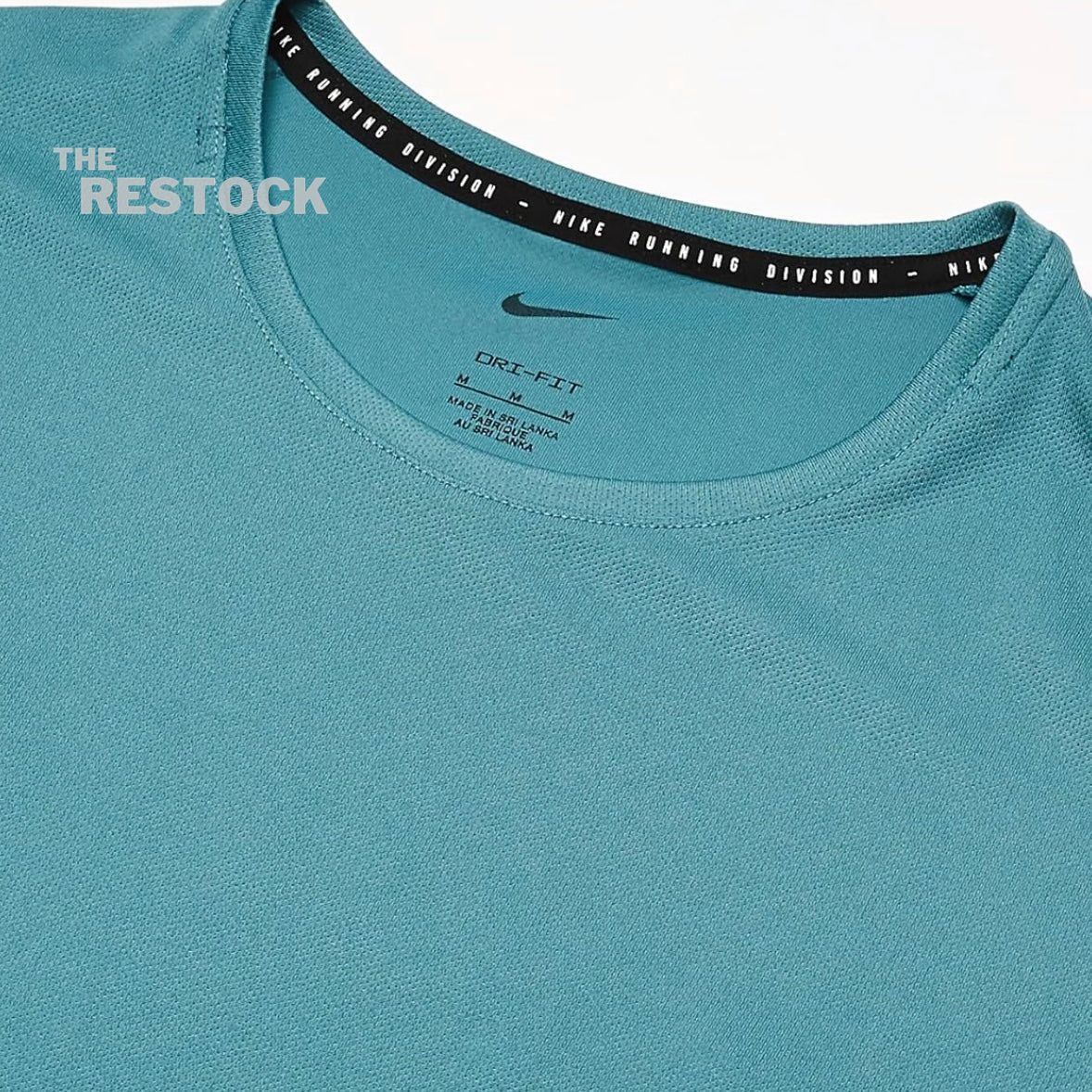 Nike Dri-Fit UV Run DVSN Miler 1.0 T-Shirt - Mineral Teal