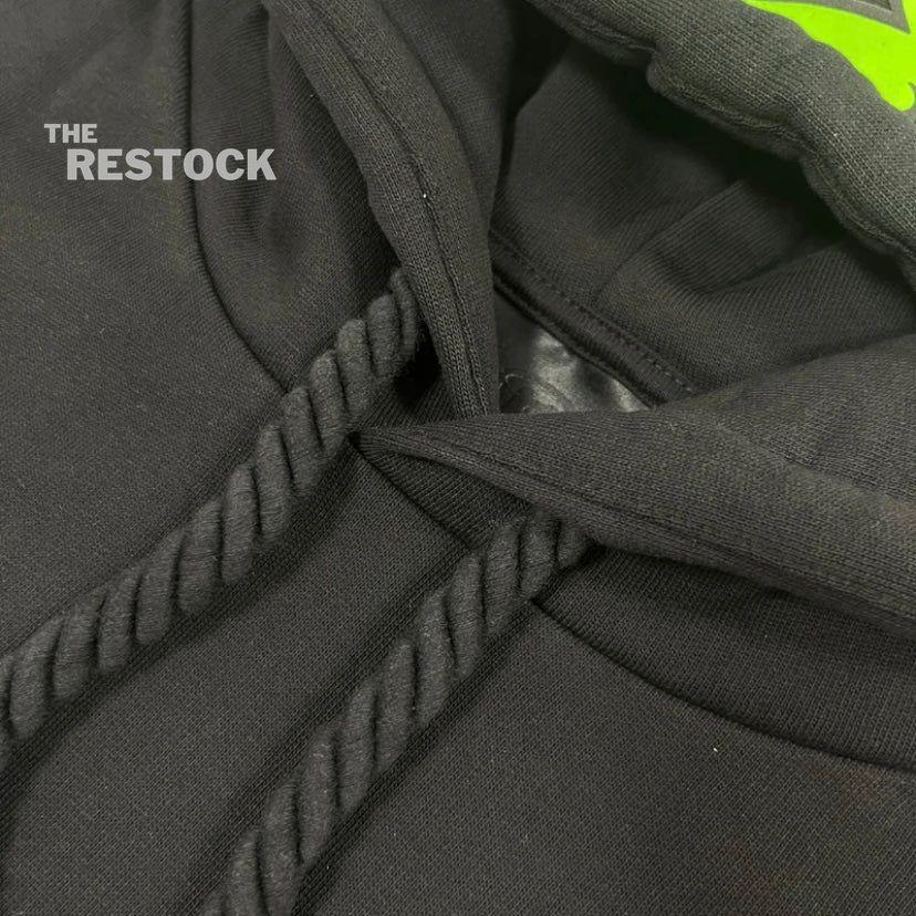 Preloved Syna World Logo Tracksuit - Black / Green