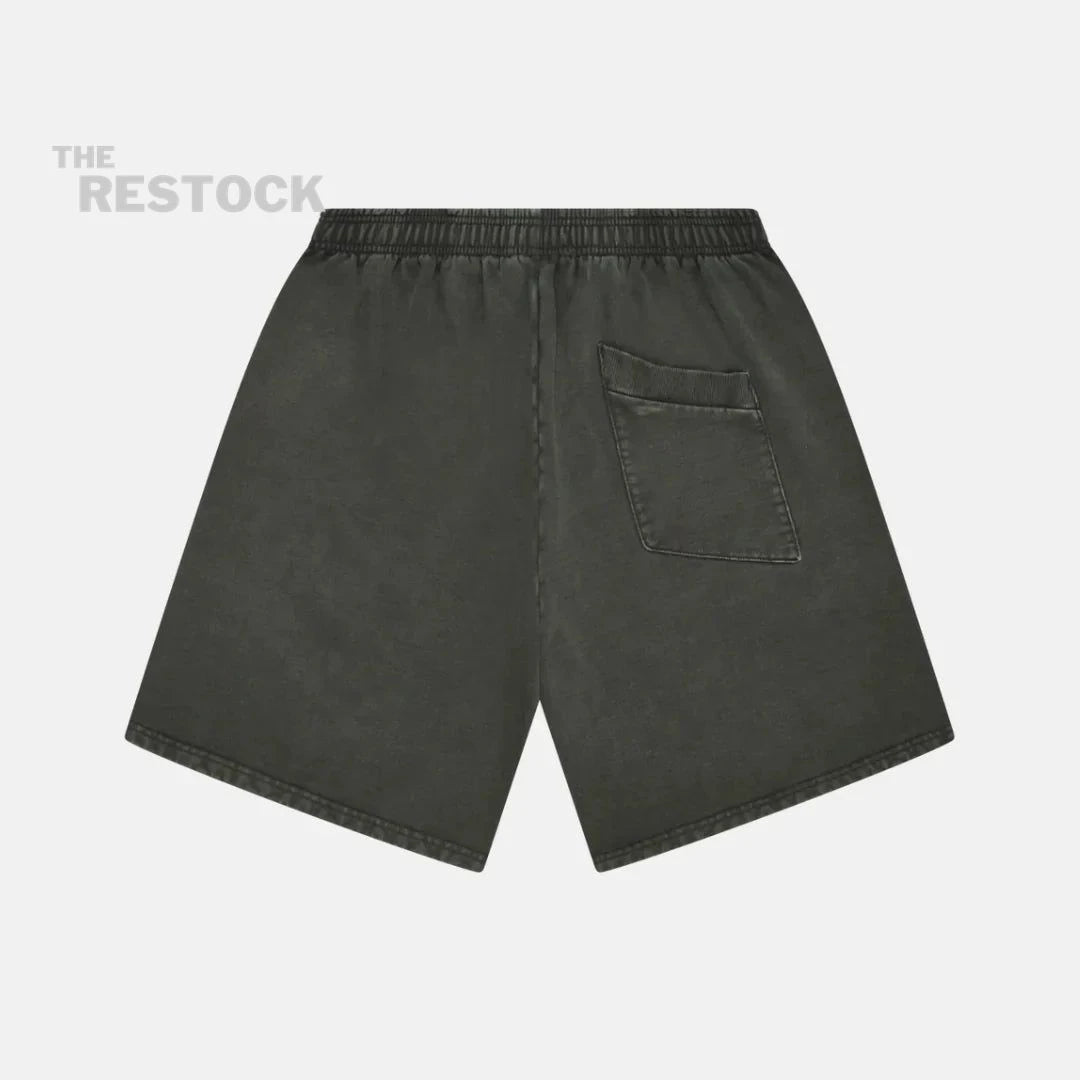 Broken Planet Market Basics Shorts - Washed Soot Black