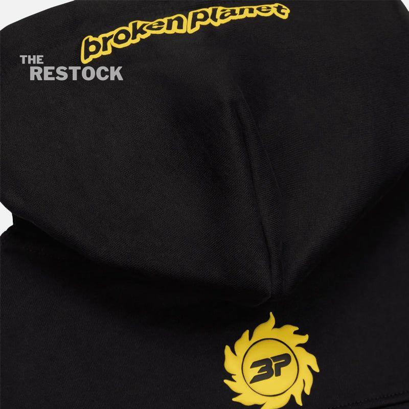 Broken Planet Cosmic Speed Hoodie - Midnight Black