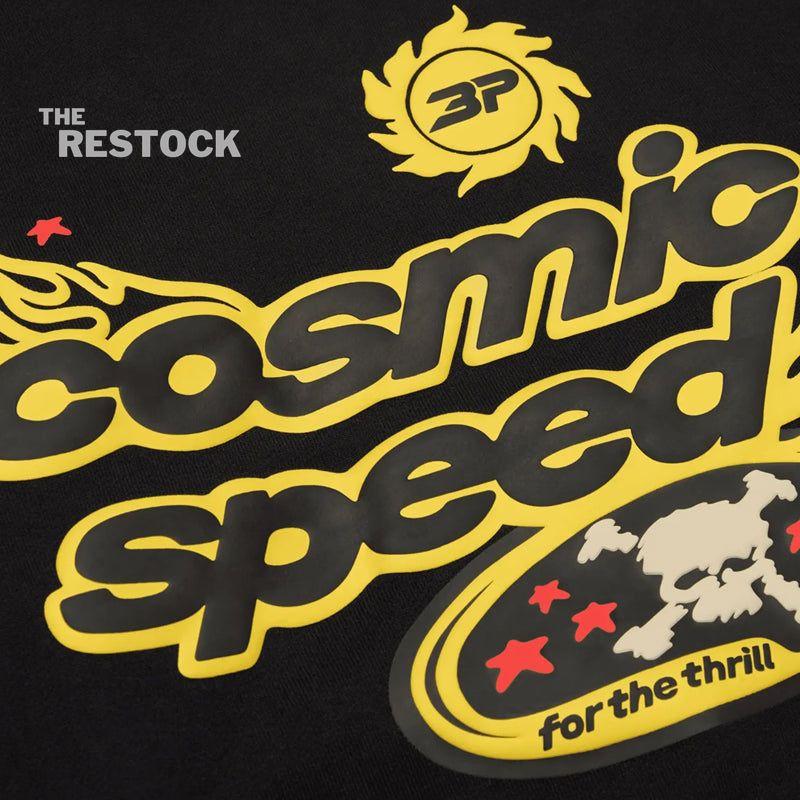 Broken Planet Cosmic Speed Hoodie - Midnight Black