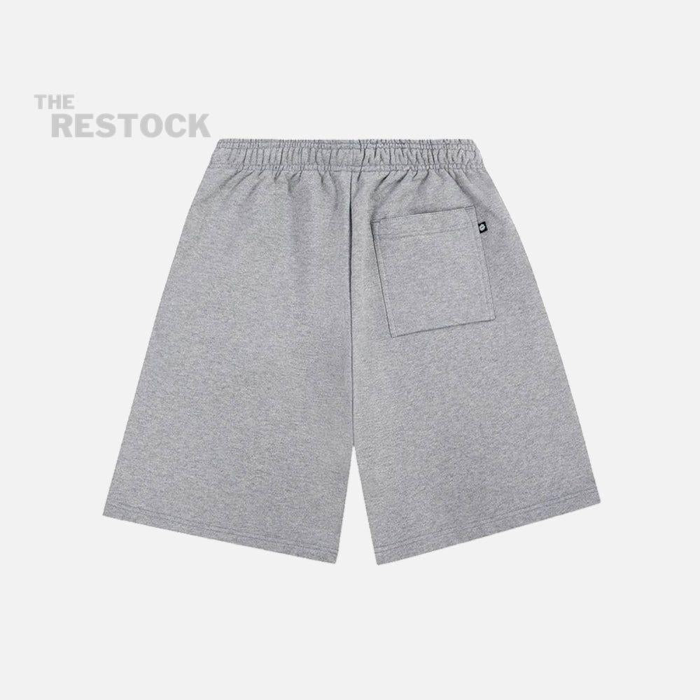 Broken Planet Sun Logo Shorts - Heather Grey