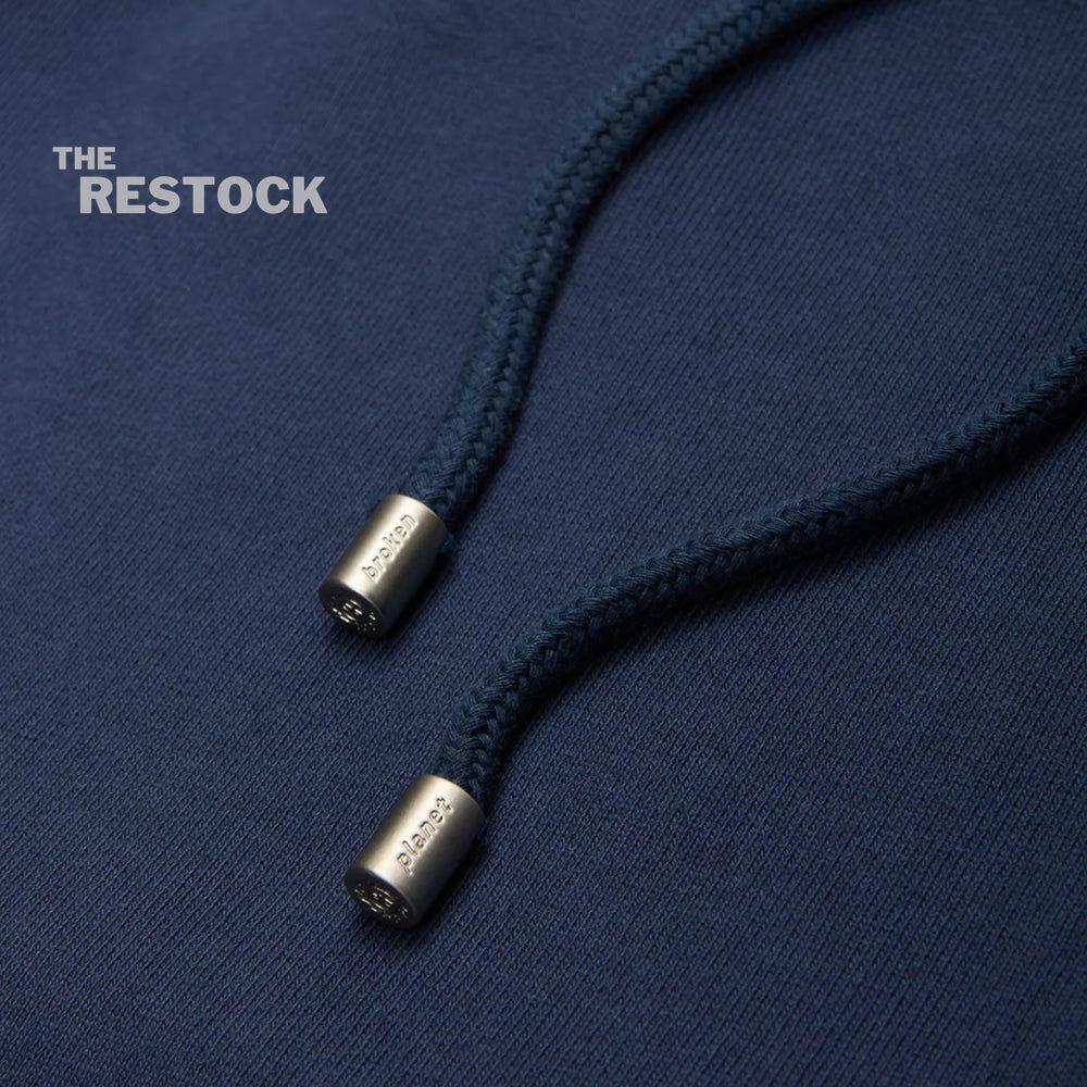 Broken Planet Basics Straight Leg Bottoms - Deep Navy