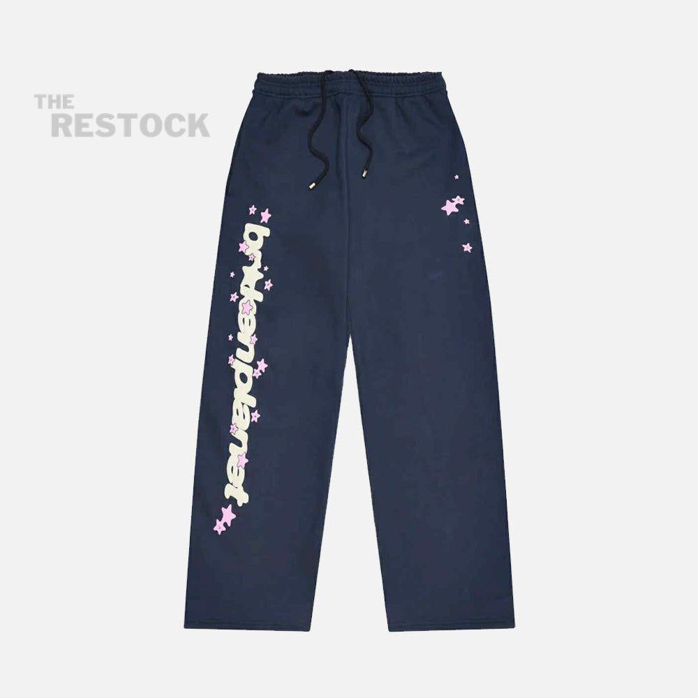 Broken Planet All The Stars Bottoms - Deep Navy / Pink