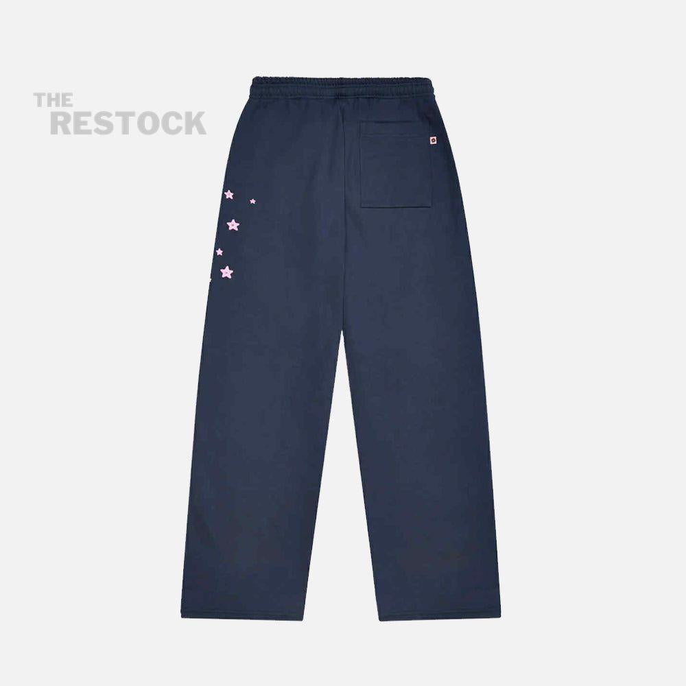 Broken Planet All The Stars Bottoms - Deep Navy / Pink