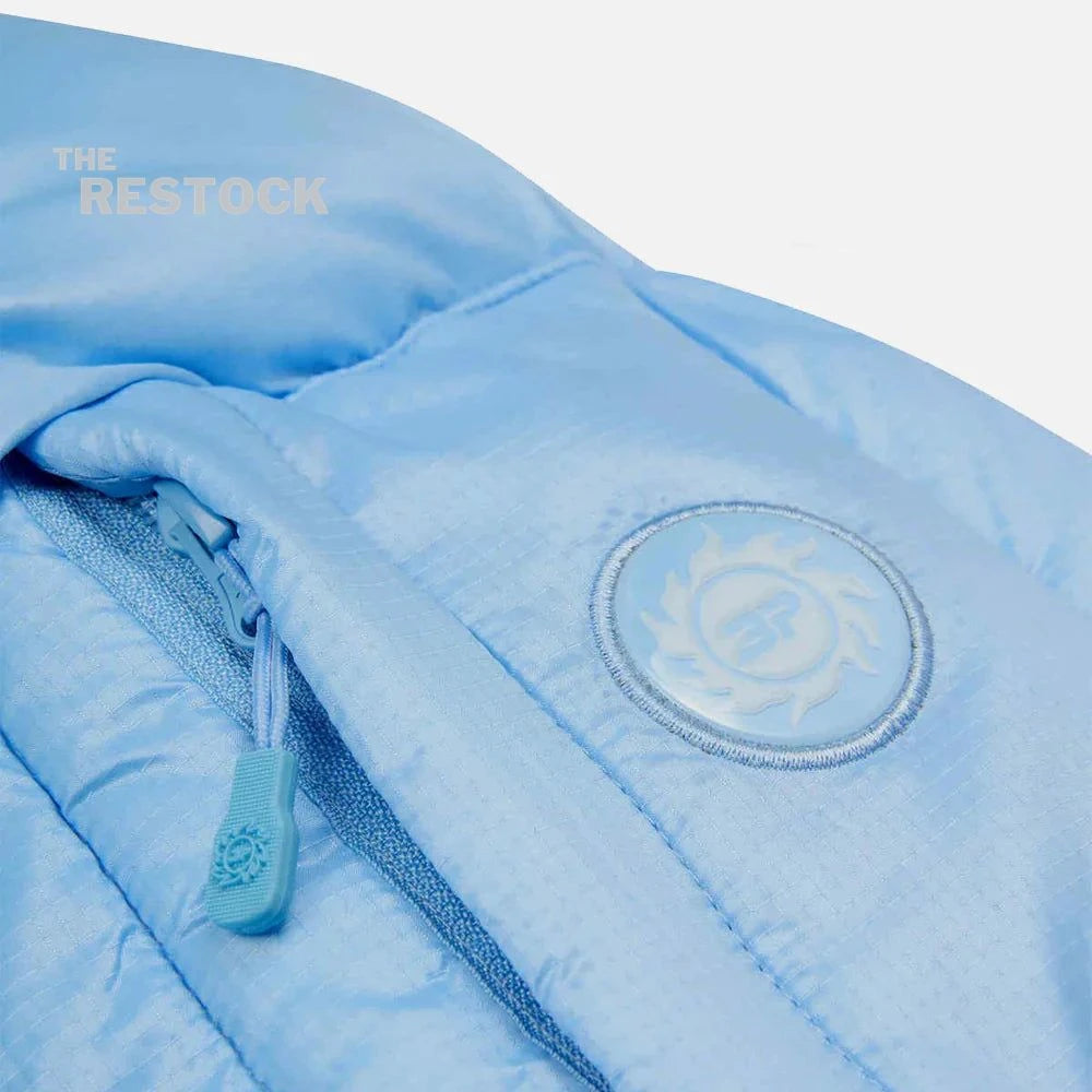 Broken Planet Puffer Jacket - Sky Blue