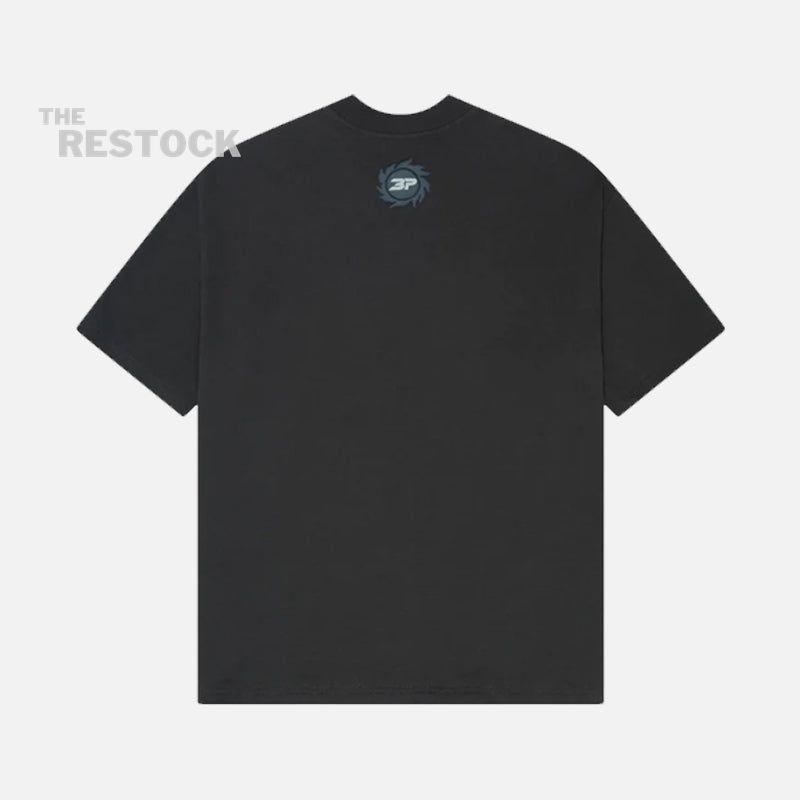 Broken Planet Falling Stars T-Shirt - Soot Black