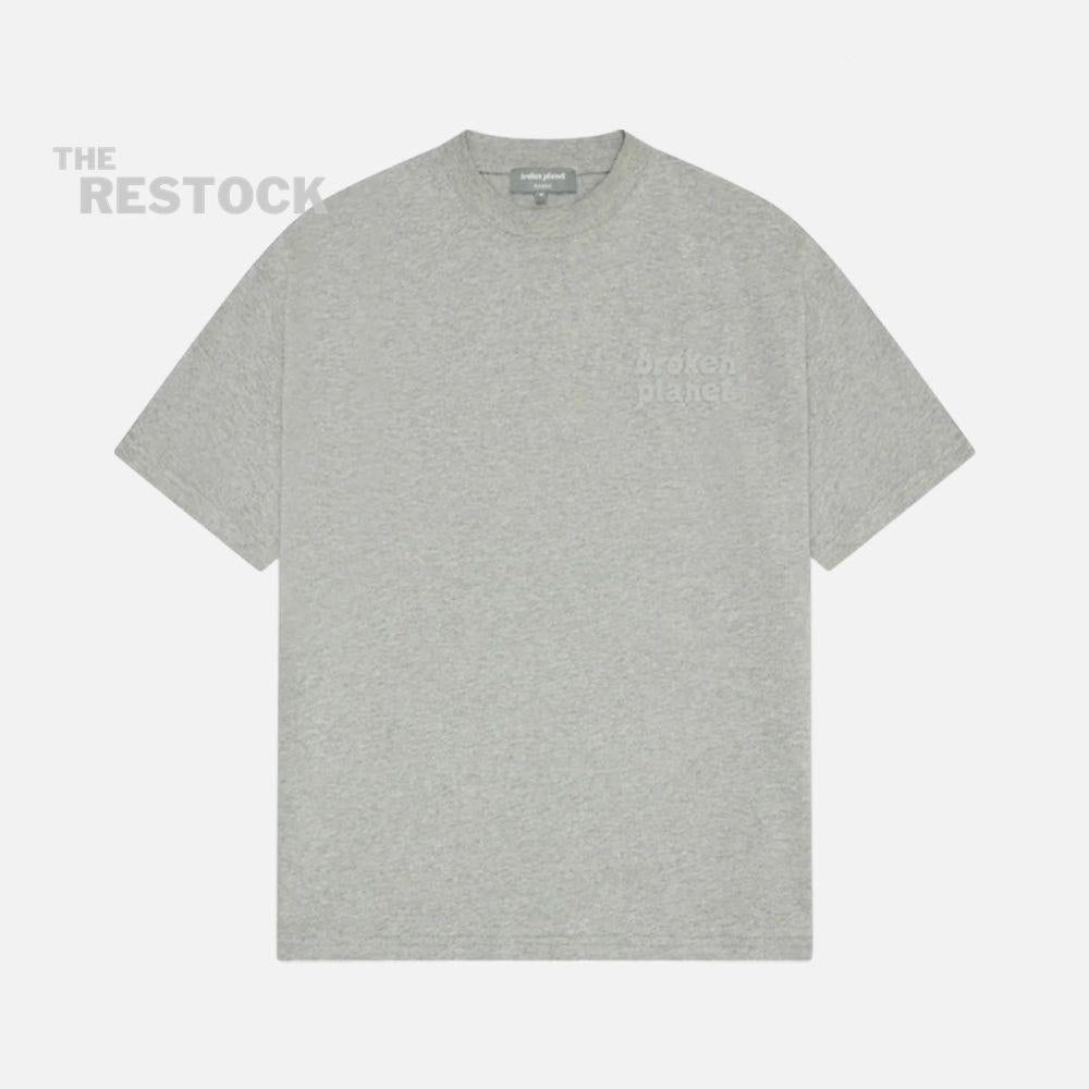 Broken Planet Basics T Shirt - Heather Grey