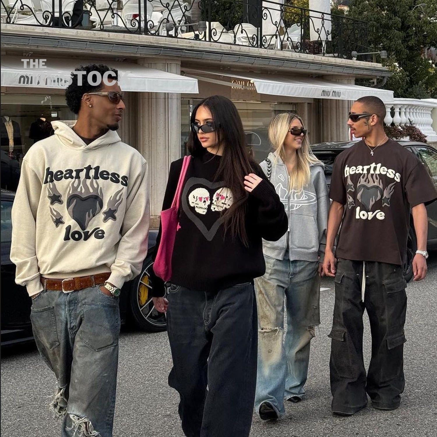 Broken Planet Market Heartless Love T-Shirt - Mocha Brown