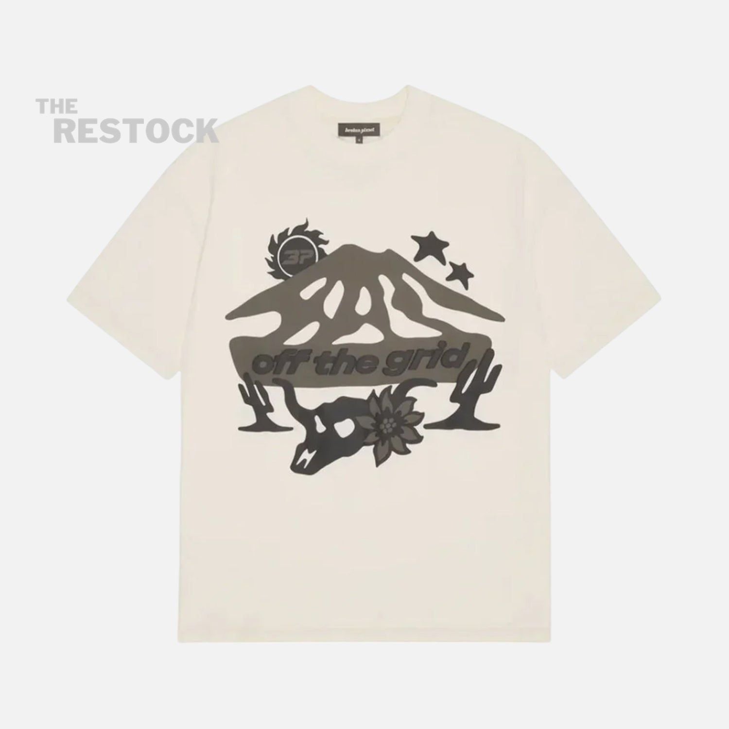 Broken Planet Market Off The Grid T-Shirt - Vanilla White