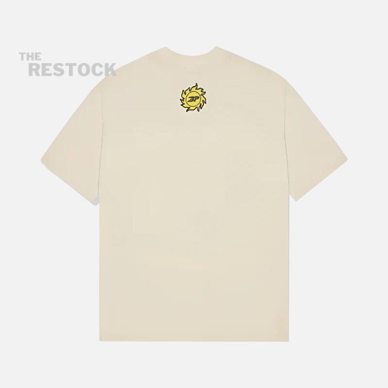 Broken Planet Foot On The Gas T-Shirt - Vanilla White