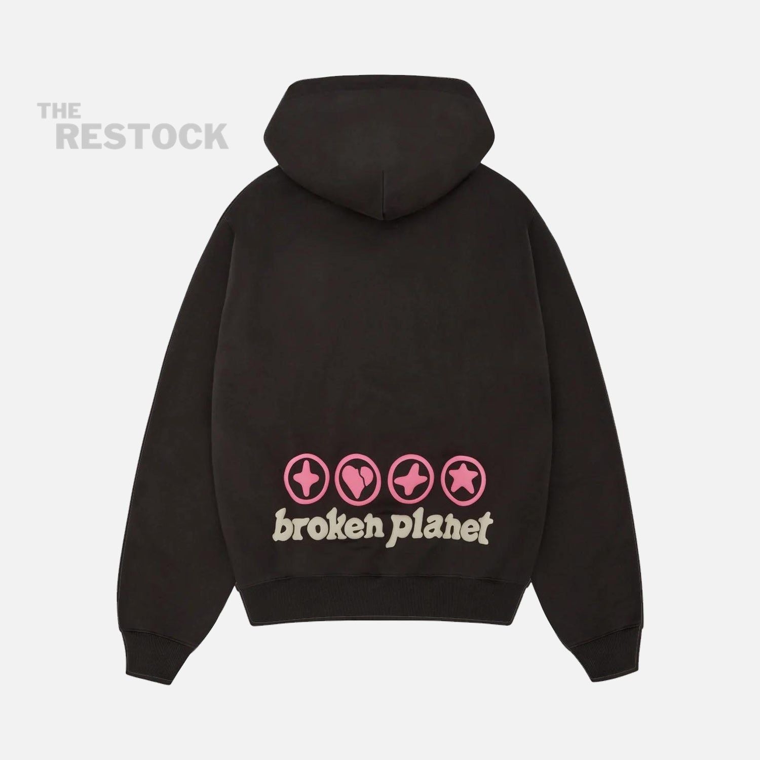 Broken Planet Market 'Hearts Are Meant To Be Broken' Hoodie - Soot Black