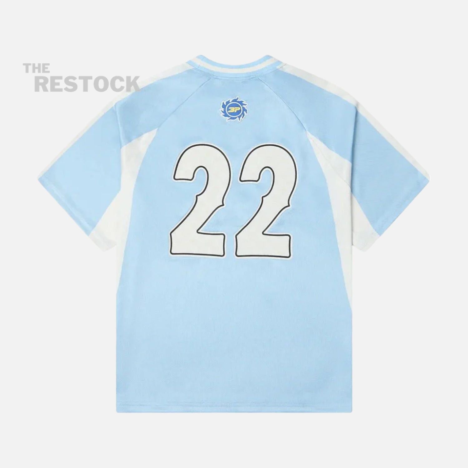 Broken Planet Market Football Jersey - Light Blue